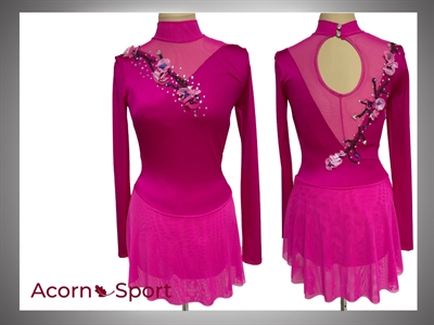 One-of-a-Kind Fuchsia Dress 1